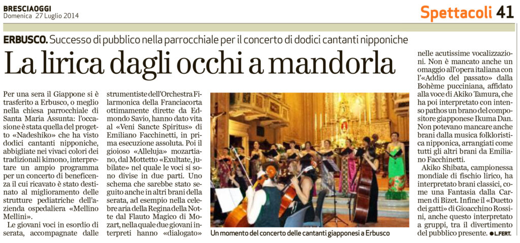 La lirica dagli occhi a mandorla