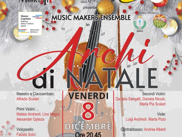 Archi di Natale, un concerto per far vibrare i cuori e prepararli alle feste